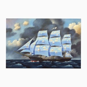 Rafal Olbinski, Grotesque Nature of Normality, 2025, Lámina Giclée