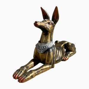 Egyptian Statue of Anubis Pharaoh, 1960s