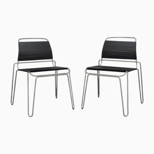 Set of Rubber Band Chairs by Tom Dixon, 2000s
