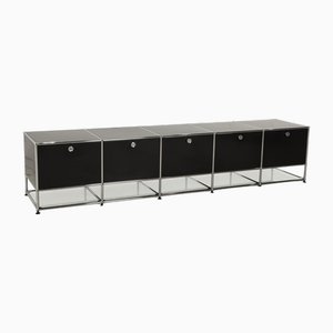 Sideboard aus Metall & Chrom von USM Haller