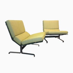 Fauteuils par Etienne Fermigier pour Meuble et Fonction, 1960s, Set de 2