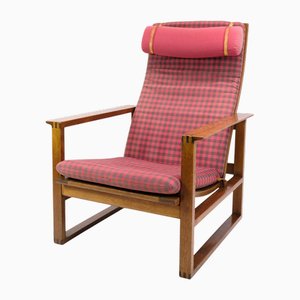 The Sled Chair in Oiled Oak by Børge Mogensen, 1960s