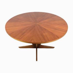 Tavolino da caffè vintage in teak di Holger Georg Jensen per Kubus, anni '60