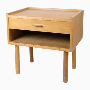 Nachttisch aus Eiche von Hans J. Wegner für Ry Møbelfabrik, 1960er