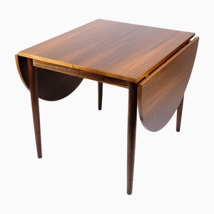 Esstisch aus Palisander mit Zwei Einlegeplatten von Arne Vodder, 1960er