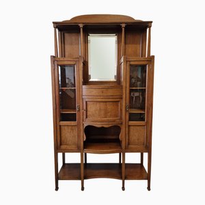 Art Deco Display Cabinet in Oak