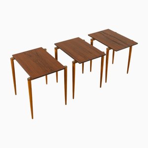 Vintage Nesting Tables from Opal Möbelk, 1960s, Set of 3