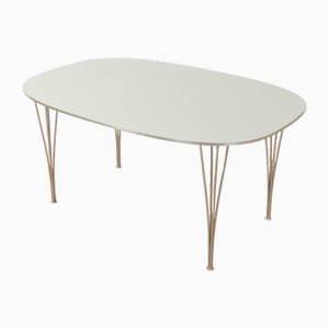 Mesa de comedor B612 Superellipse de Piet Hein & Bruno Mathsson para Fritz Hansen, años 60