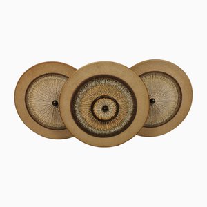 Applique Murale Vintage en Céramique par Noomi Backhausen et Paul Brandborg pour Danish Søholm, 1960s