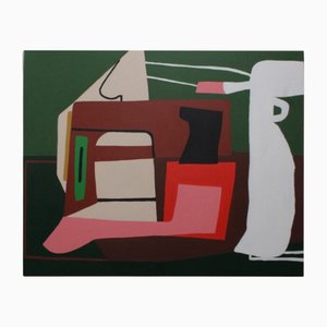 Bodasca, Serenity Colorful Abstract, Acrylique sur Toile, 2025