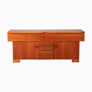 Credenza Torbecchia in noce di Giovanni Michelucci per Poltronova, 1964