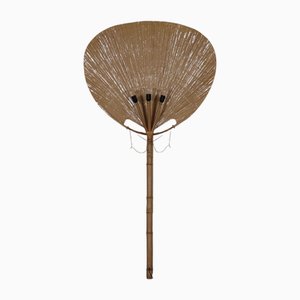 Große Uchiwa Stehlampe von Ingo Maurer für M Design, Deutschland, 1977