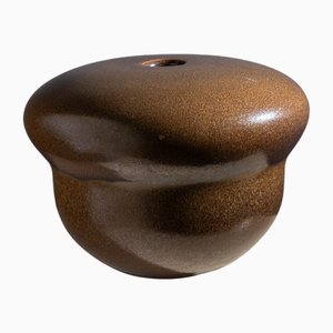 Mid-Century Modern Glazed Ceramic Vase, 1970s