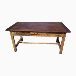 Antique Farm Oak Table, 1800s
