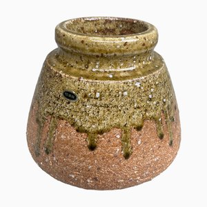 Japanese Shigaraki Yaki Ikebana Flower Vasei by Takahashi Shunsai