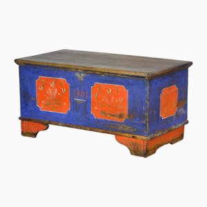 Cassettiera da matrimonio con arte popolare, 1901