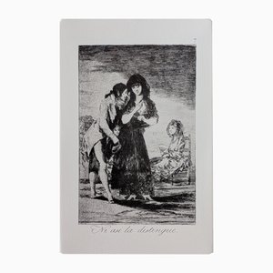 Francisco de Goya, Los Caprichos, Plate 7, Etching