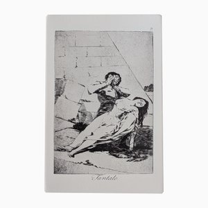 Francisco de Goya, Los Caprichos, Plate 9, Etching