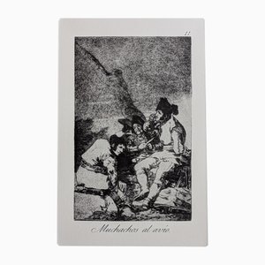 Francisco de Goya, Los Caprichos, Plate 10, Etching
