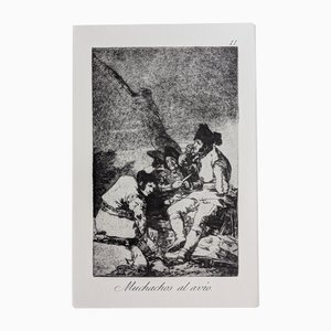 Francisco de Goya, Los Caprichos, Plate 11, Etching