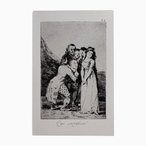 Francisco de Goya, Los Caprichos, Plate 14, Etching