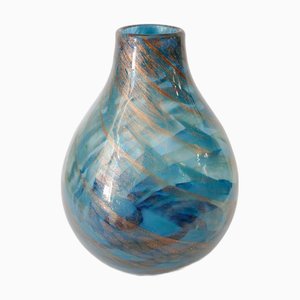 Murano Glass Vase from Fratelli Toso, 1970s