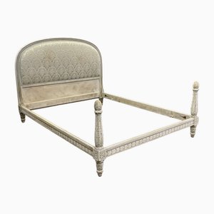 Louis XVI Beech Balleroy Bed, Early 20th Century