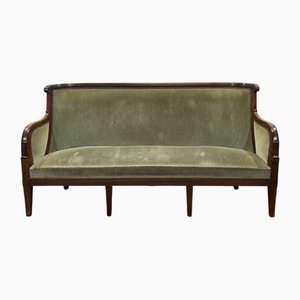 Empire Mahogany Bench, 19th Century