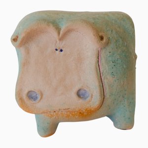 Buffalo Figurine by Ivo De Santis for Gli Etruschi, 1960s