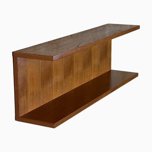Teak Wall Shelf, Denmark, 1960s
