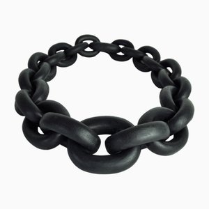 Large Danish Black Acacia Necklace, 2000s