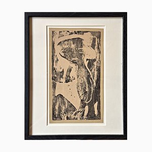 Christian Rohlfs, Kobold, 1922, Handsigniert, Echtheitszertifikat