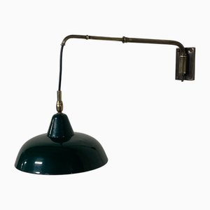 Small Wall Lamp with Extendable Arm, 1940s-1950s