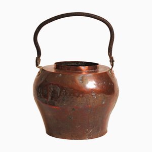 Antique Copper Cauldron from Befos