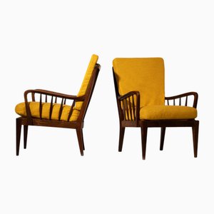 Armchairs attributed to Gio Ponti attributed to Gio Ponti, 1940, Set of 2