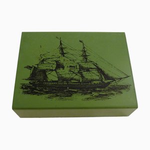 Sailboat Cigarette Box, 1960s
