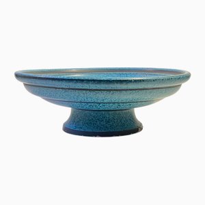 Art Deco Fruit Bowl in Painted Earthenware, 1920s