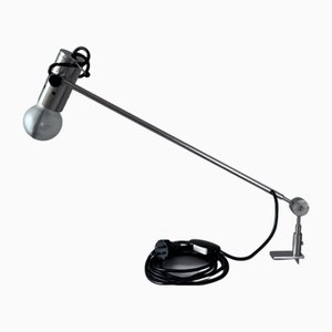 Tito Agnoli zugeschriebene Modell 255 Clamp Tischlampe für Oluce, 1950er