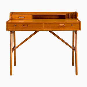 Mid-Century Modern Danish Teak Desk by Arne Wahl Iversen, 1960s