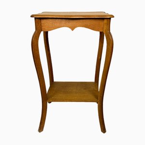 Vintage Wooden Side Table, 1890s