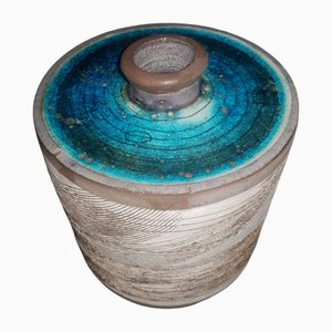 Vaso scultoreo in ceramica di Gerhard Dölz, anni '60