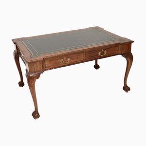 Antique Chippendale Revival Desk from Gillows, 1890s