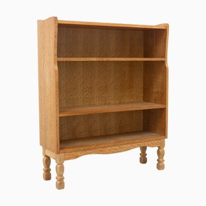 Small Vintage Danish Oak Bookcase in the style of Kjærnulf, 1960s