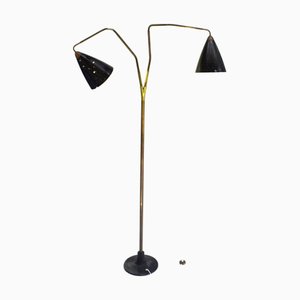 Vintage Flamingo Floor Lamp by Franz Hagenauer for Werkstätte Hagenauer Wien, 1950s