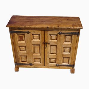 Tuscan Oak and Walnut 2-Door Sideboard