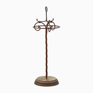 Antique Cast Iron Umbrella Stand, France, 1900s