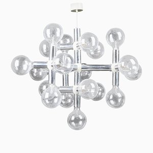 Atomic Chandelier by Robert Haussmann for Swiss Lamps International, 1960s