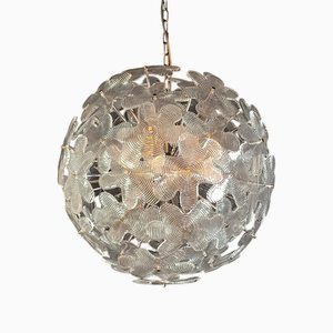 Vintage Sputnik Pendant with Murano Glass, 1950s