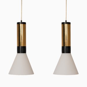 Vintage Pendants from Stilnovo, 1960, Set of 2