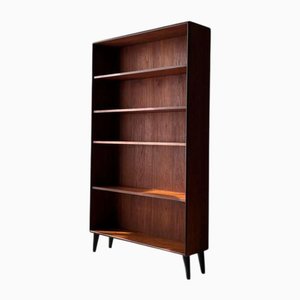 Vintage Scandinavian Mahogany Bookcase